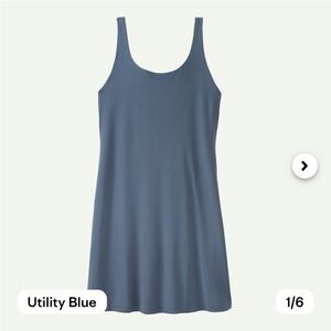 Patagonia maipo dress blue